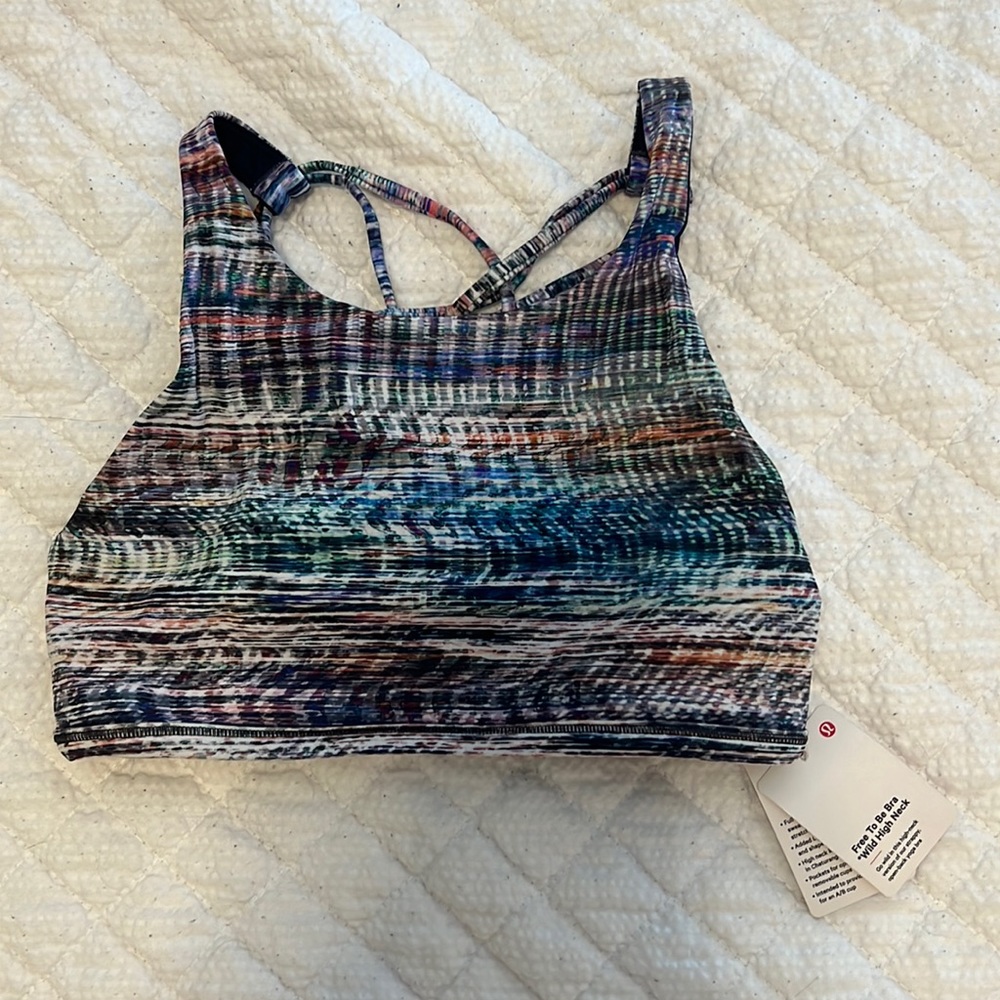 Lululemon Free To Be Bra *Wild High Neck